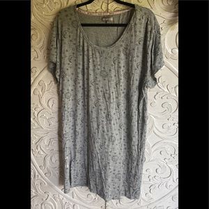 New Stars and Moons Night Shirt Size 2X NWOT